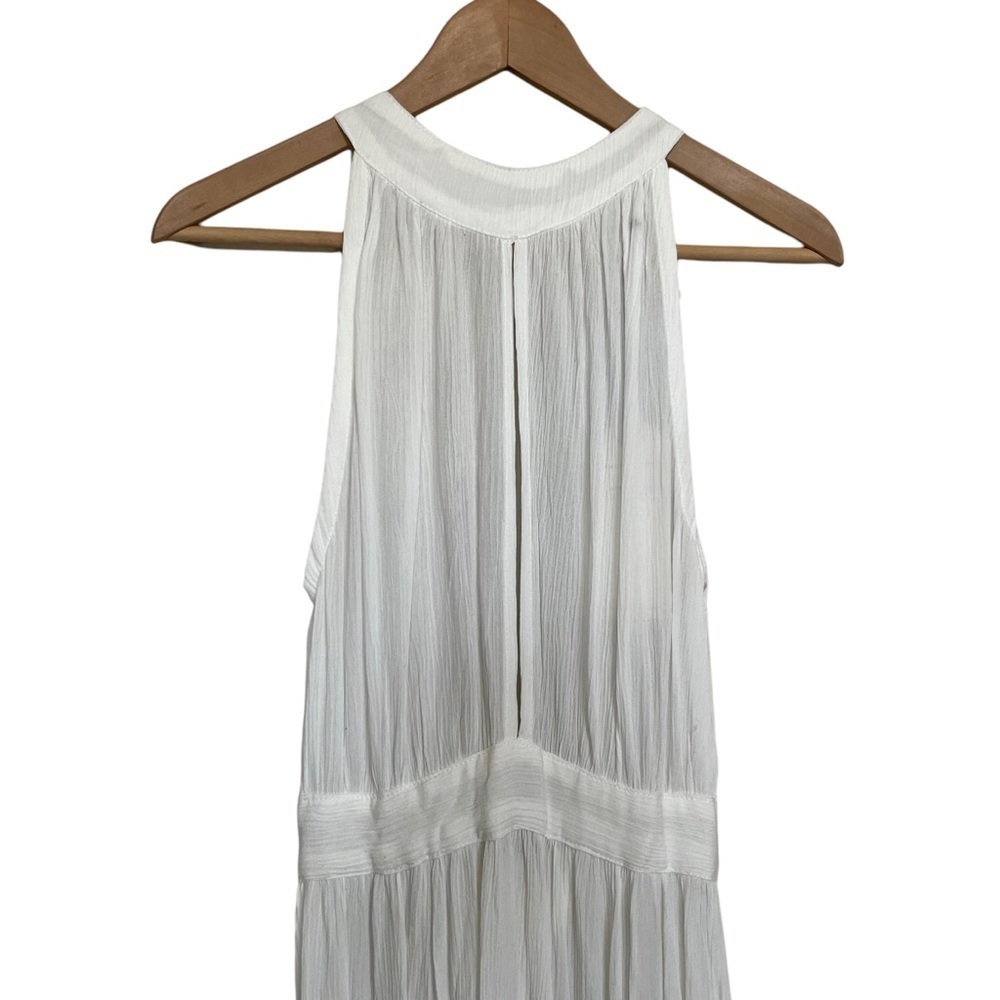 Cleobella High Neck Open Back Double Slit Maxi Dress Size S - Picture 2 of 15